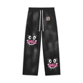 Unisex Sunfade Wide Leg Fleece Sweatpants
