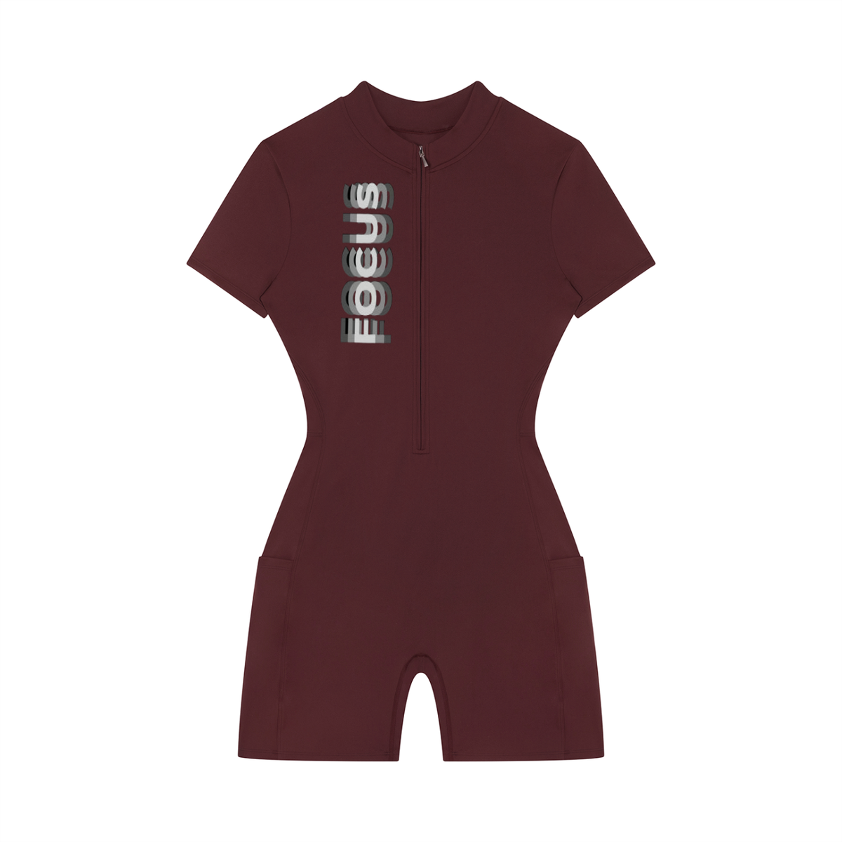 Romper,focus,gym,sleeve,greystone,label