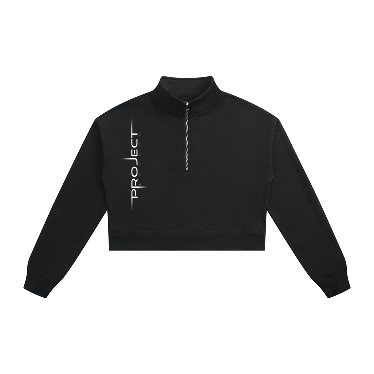 Women's Crop Quarter-Zip Sweatshirt